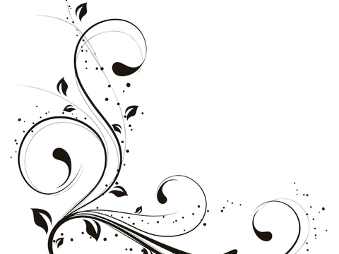  黑白凹凸 高光遮罩 通道 花纹纹理 装饰线条 纹理 墙绘图案 