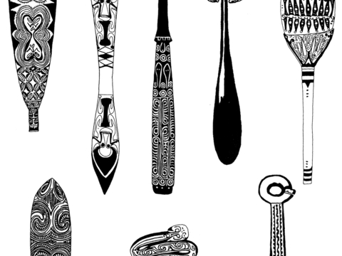  黑白凹凸 高光遮罩 通道 古典花纹 装饰线条 纹理 墙绘图案 