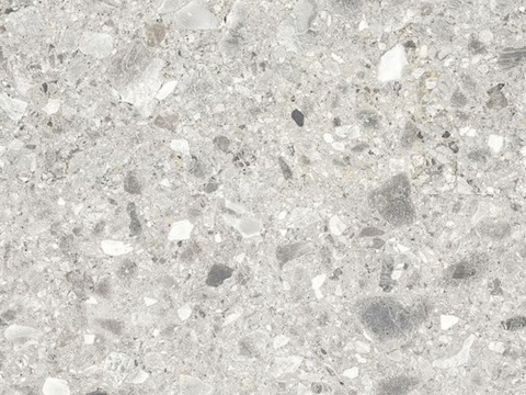  灰色水磨石橡胶塑胶PVC地胶板 