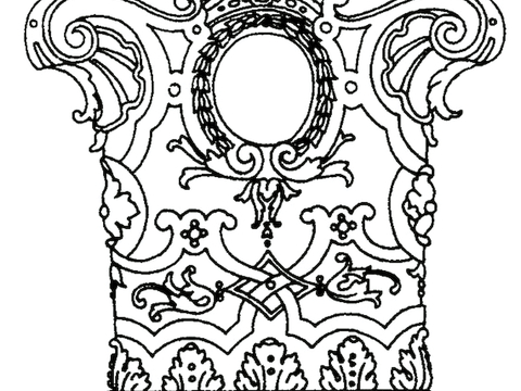  黑白凹凸 高光遮罩 通道 花纹纹理 装饰线条 纹理 墙绘图案 