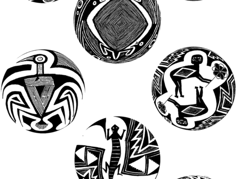  黑白凹凸 高光遮罩 通道 古典花纹 装饰线条 纹理 墙绘图案 