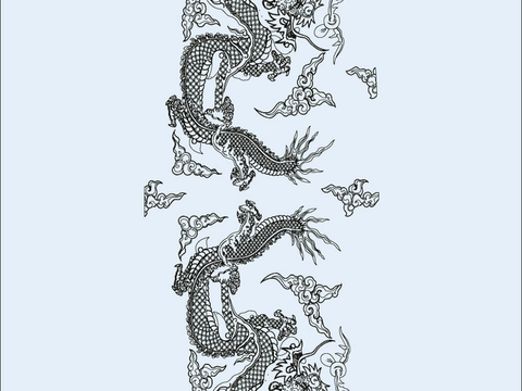  黑白凹凸 高光遮罩 通道 花纹纹理 装饰线条 纹理 墙绘图案 