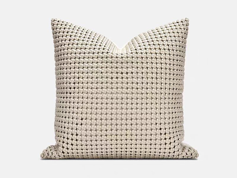 现代抱枕 枕头 印花抱枕 编织抱枕