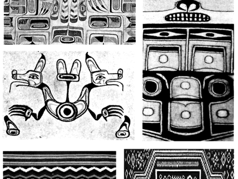  黑白凹凸 高光遮罩 通道 古典花纹 装饰线条 纹理 墙绘图案 