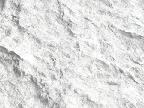 日式 中式 白色岩石 白色PU岩石 白色石头