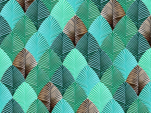 瓷砖 羽毛砖 孔雀羽 鱼鳞渐变瓷砖纹理 小花砖