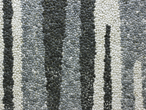 鹅卵石 石子 碎石 水洗石 彩色雨花石 瓦片灰瓦青瓦 花街砖