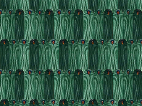 瓷砖 羽毛砖 孔雀羽 鱼鳞渐变瓷砖纹理 小花砖 马赛克