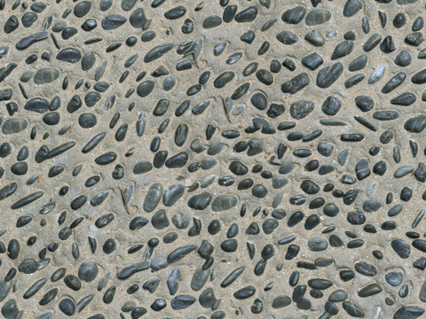 鹅卵石 石子 碎石 水洗石 彩色雨花石 瓦片灰瓦青瓦 花街砖