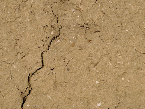 沙土地面 地表 土地 龟裂裂纹泥土农田
