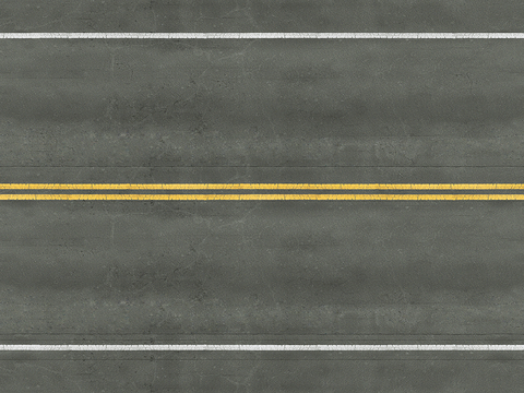 道路 沥青公路 马路 车道 人行道 水泥砖路面彩色地面 跑道