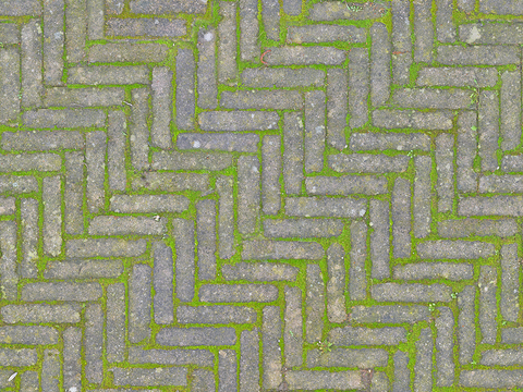 植草砖 草坪砖 停车砖 户外石头汀步 石头间隙植草砖草坪铺装