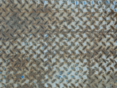 花纹金属板 防滑楼梯踏步金属板不锈钢波纹板 凹凸柳叶不锈钢板