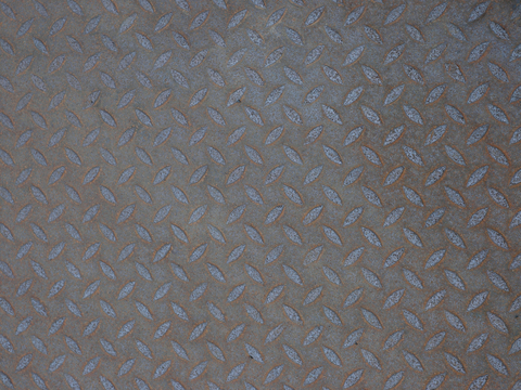 花纹金属板 防滑楼梯踏步金属板不锈钢波纹板 凹凸柳叶不锈钢板