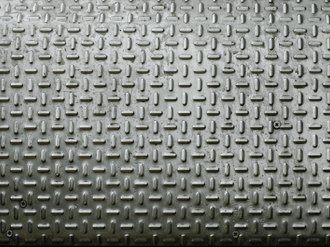 花纹金属板 防滑楼梯踏步金属板不锈钢波纹板 凹凸柳叶不锈钢板