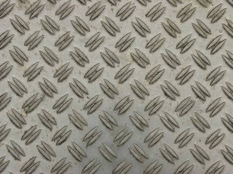 花纹金属板 防滑楼梯踏步金属板不锈钢波纹板 凹凸柳叶不锈钢板