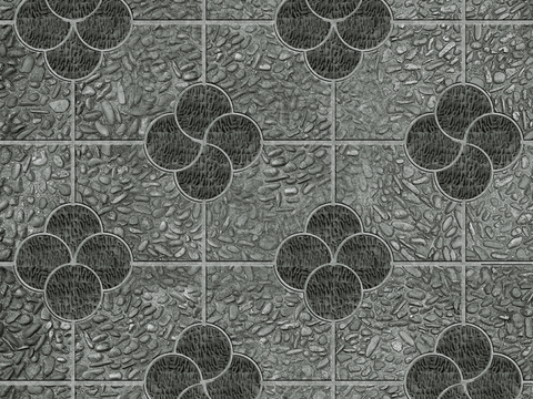 外墙砖广场砖水泥砖拼花鹅卵石石铺路面 室外户外墙地面墙地瓷砖