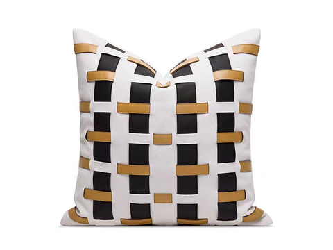 现代抱枕 枕头 印花抱枕  编织抱枕