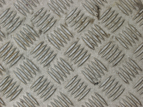 花纹金属板 防滑楼梯踏步金属板不锈钢波纹板 凹凸柳叶不锈钢板