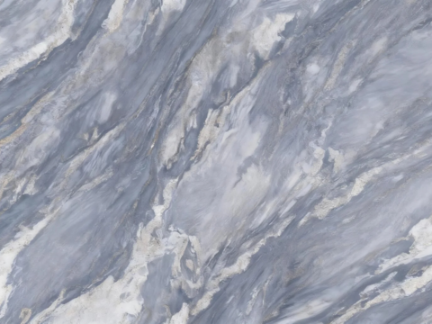 现代轻奢 蓝金沙岩板 蓝色大理石瓷砖岩板 山水大理石