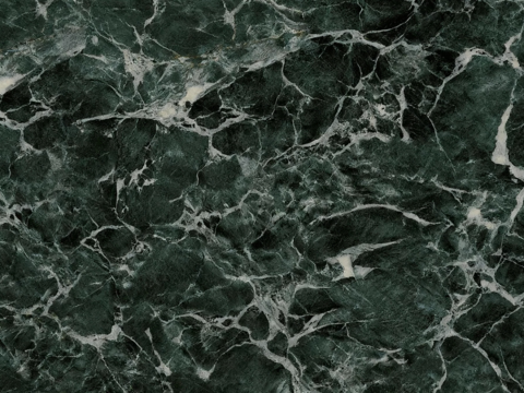 绿色大理石瓷砖岩板 深绿色奢石