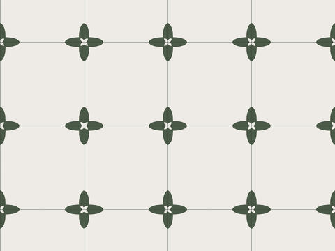 复古风高清小花砖瓷砖