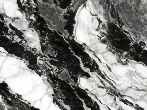 泼墨山水大理石 黑白大理石 黑色大理石瓷砖岩板