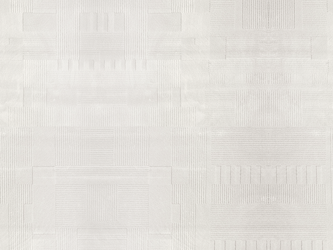  无缝米白毛绒地毯 