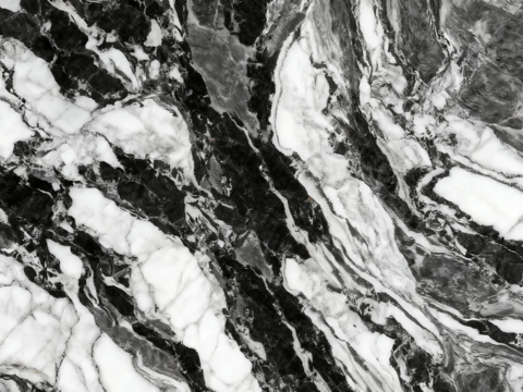 泼墨山水大理石 黑白大理石 黑色大理石瓷砖岩板