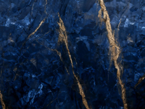 现代轻奢壁纸 蓝色金丝抽象纹理壁纸喷绘壁画 欧式壁纸