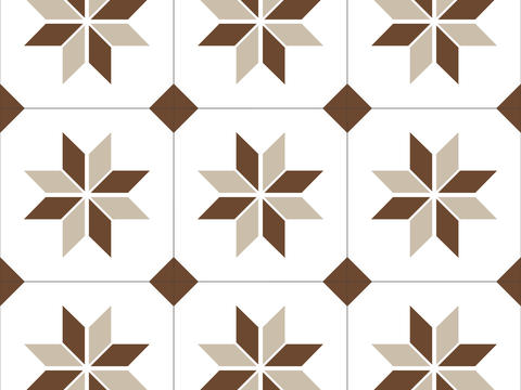 复古风高清小花砖