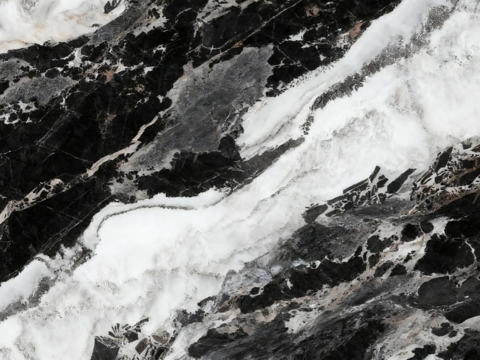 泼墨山水大理石 黑白大理石 黑色大理石瓷砖岩板