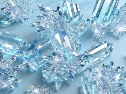 水晶素材  LED屏素材 电视剧屏幕贴图