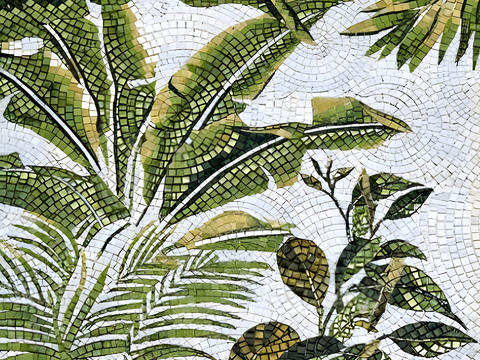 玻璃马赛克 拼花马赛克图案 渐变马赛克 石材马赛克瓷砖