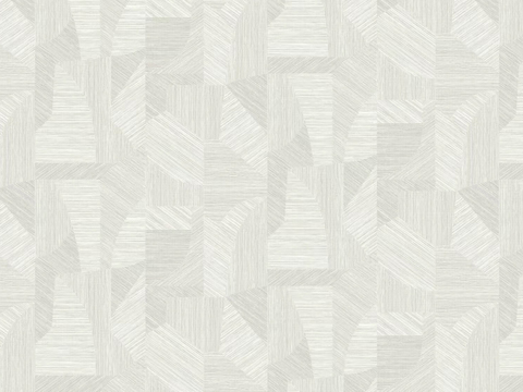 现代无缝法式壁纸 灰白几何纹理墙纸贴图