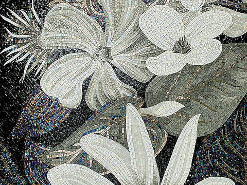 玻璃马赛克 拼花马赛克图案 渐变马赛克 石材马赛克瓷砖