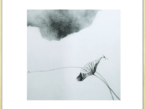  现代抽象画 背景装饰画 艺术画 精裱框画 吉祥挂画 水墨油画 