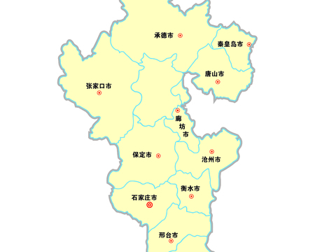  河北地图 