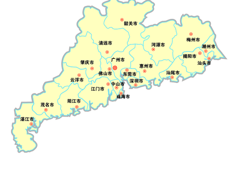 广东地图