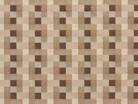 无缝中古麻布地毯