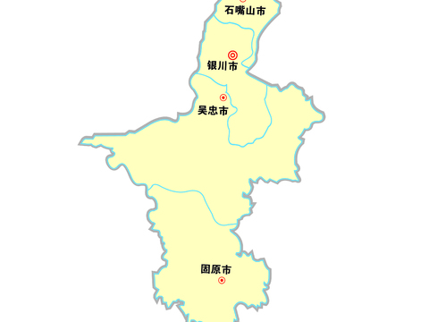 宁夏地图