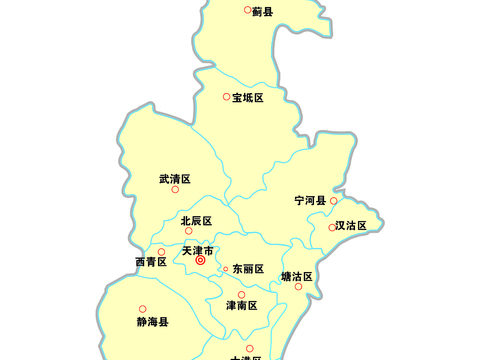 天津地图