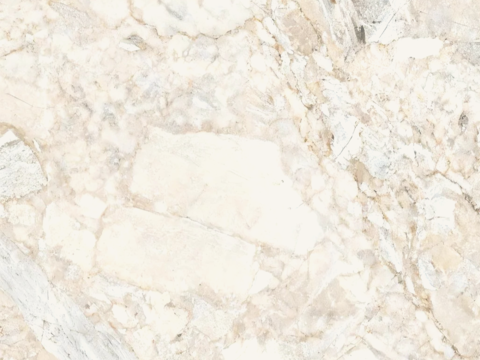 现代简约 法式 米黄色大理石瓷砖岩板 米黄 奶油色大理石