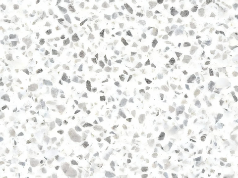 现代简约 白色水磨石瓷砖地砖 白底灰颗粒水磨石