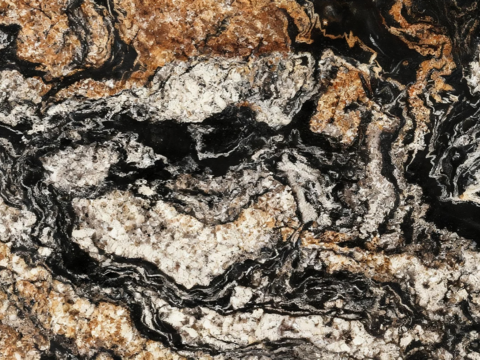 轻奢意式 中式 黄金丝绸大理石 深色山水大理石  黑金奢石