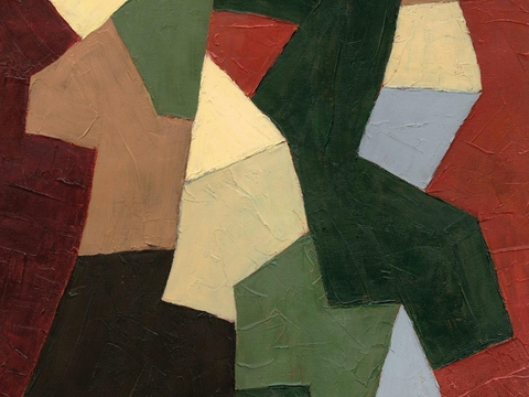 中古风现代复古挂画 简约挂画 艺术挂画 彩色挂画