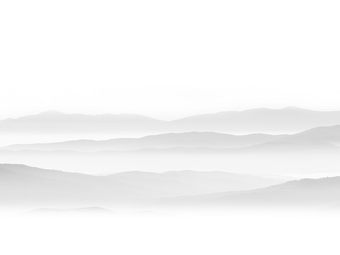 中式新中式山水水墨壁纸壁画