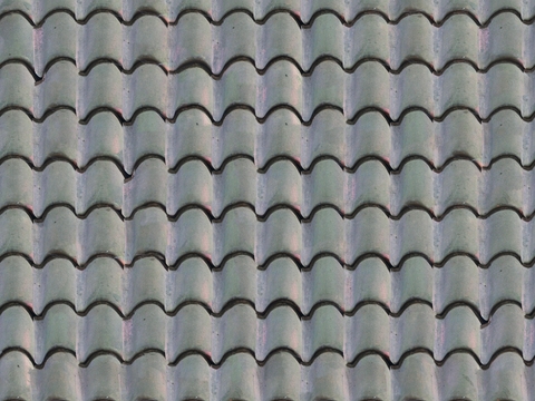 无缝青瓦屋顶瓦片