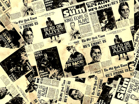  报纸 杂志 国内外老旧发黄报刊 纸张 