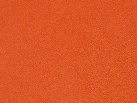 橘色粗纹皮革